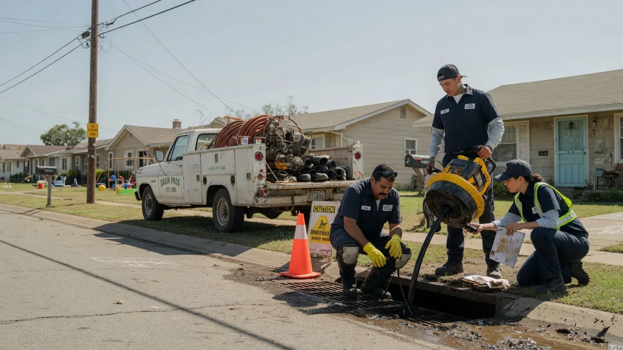 Drain Cleaning in Leonard, TX near me